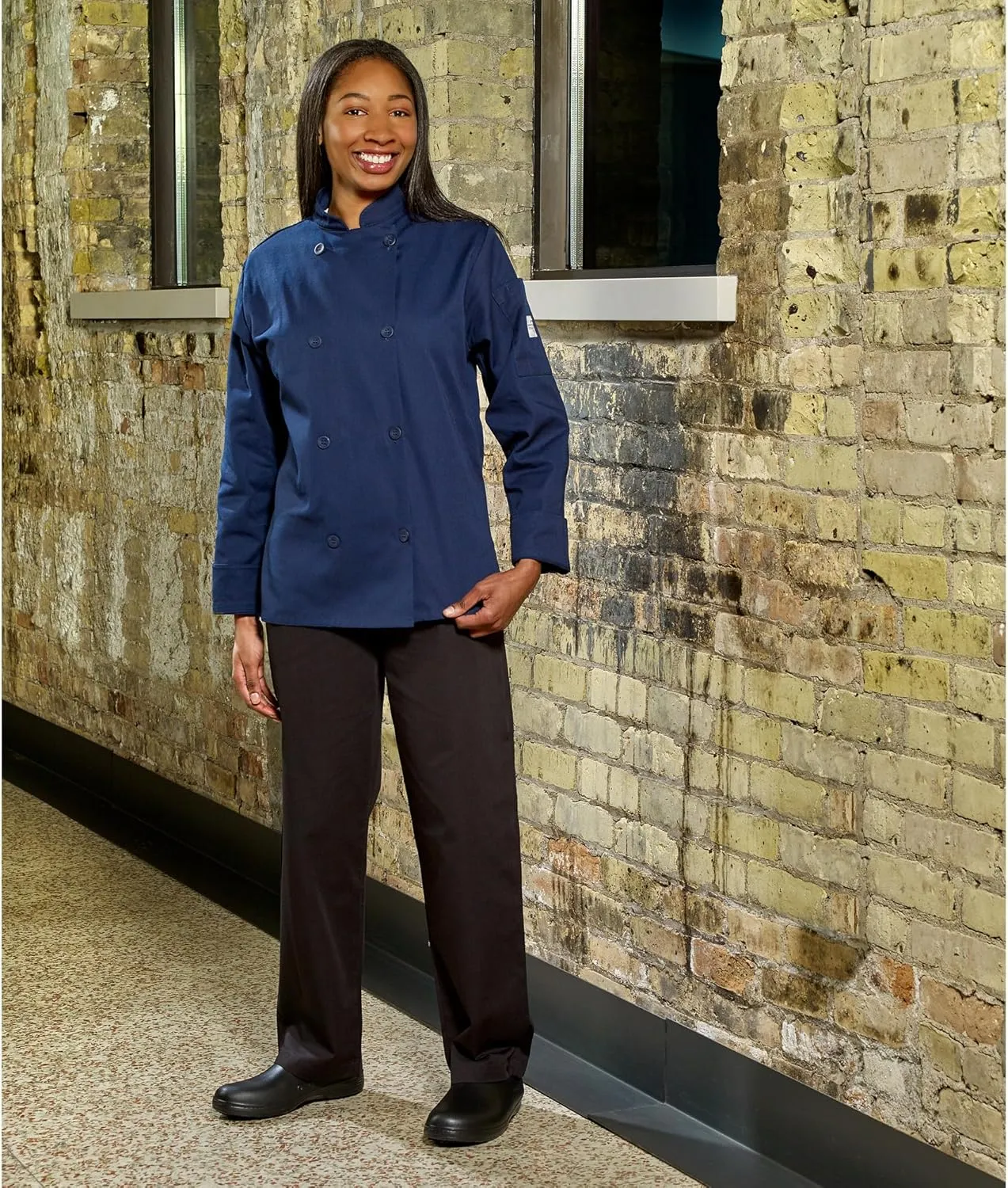 Mercer Culinary M60060BKXS Millennia Women's Chef Pants, X-Small, Black