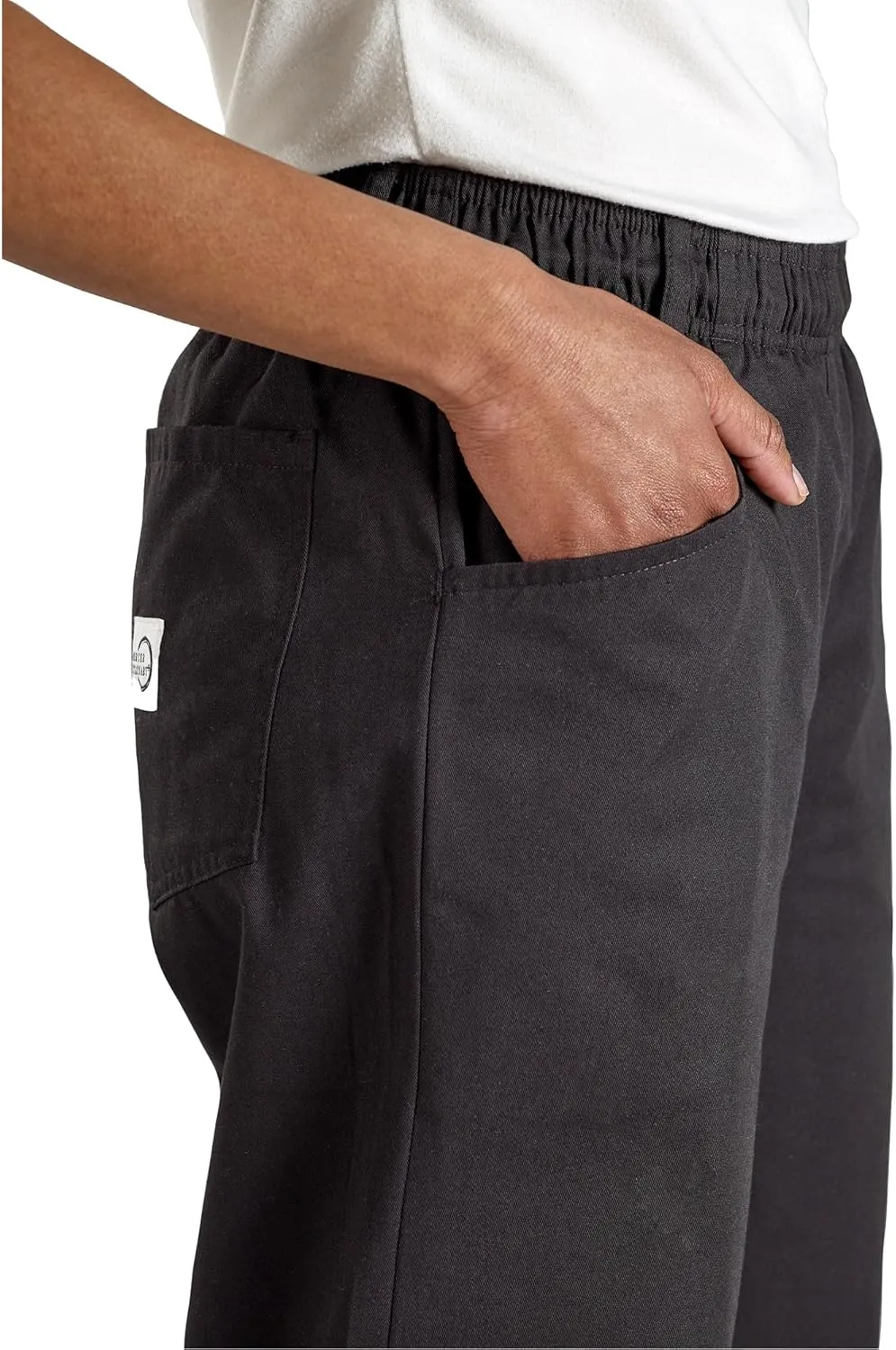 Mercer Culinary M60060BKXS Millennia Women's Chef Pants, X-Small, Black