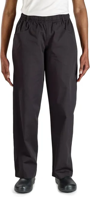 Mercer Culinary M60060BKXS Millennia Women's Chef Pants, X-Small, Black
