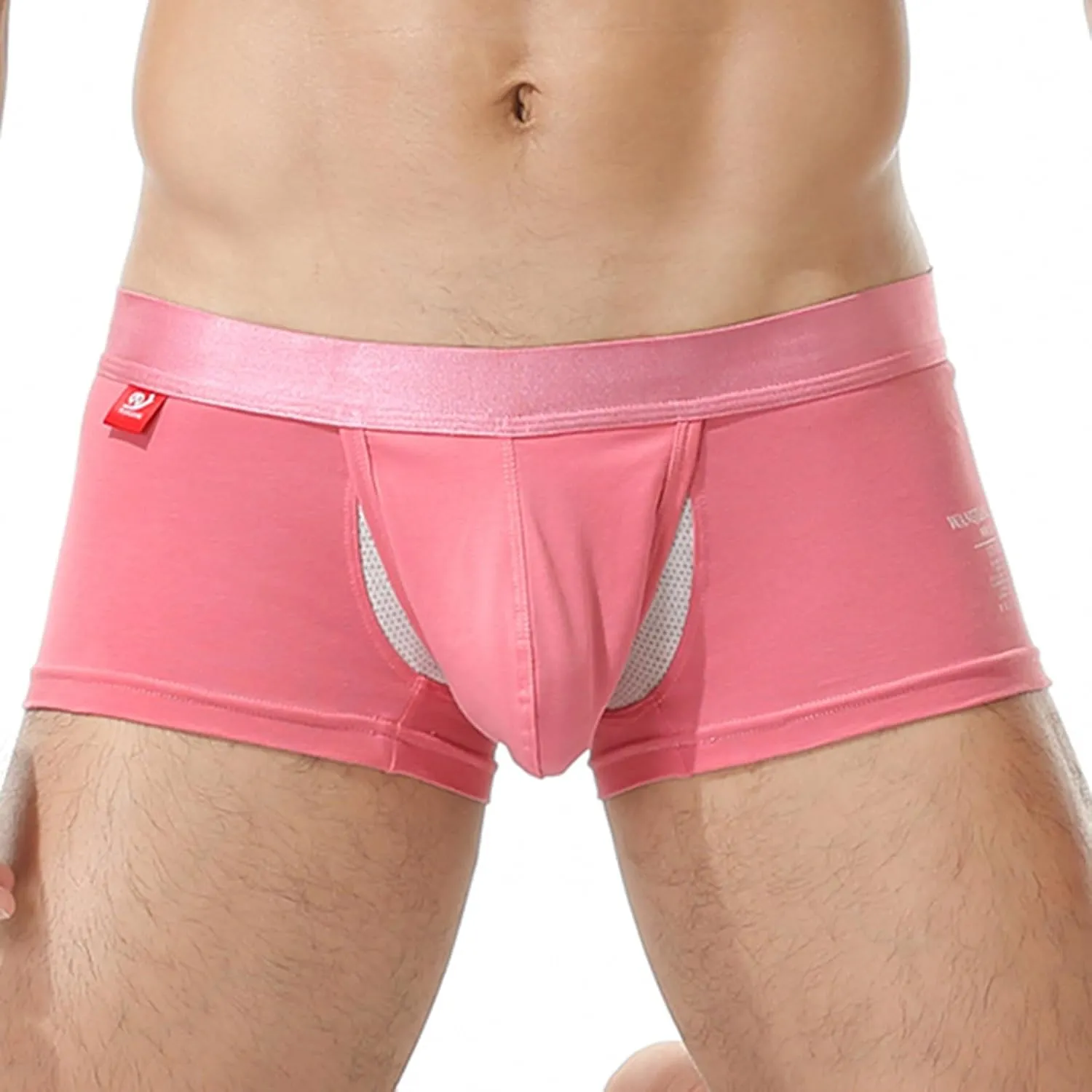 Modal Underwear Men Boxer Briefs Stretchy Quick Dry Boxers Underwear Mens Soft Breathable Trunks