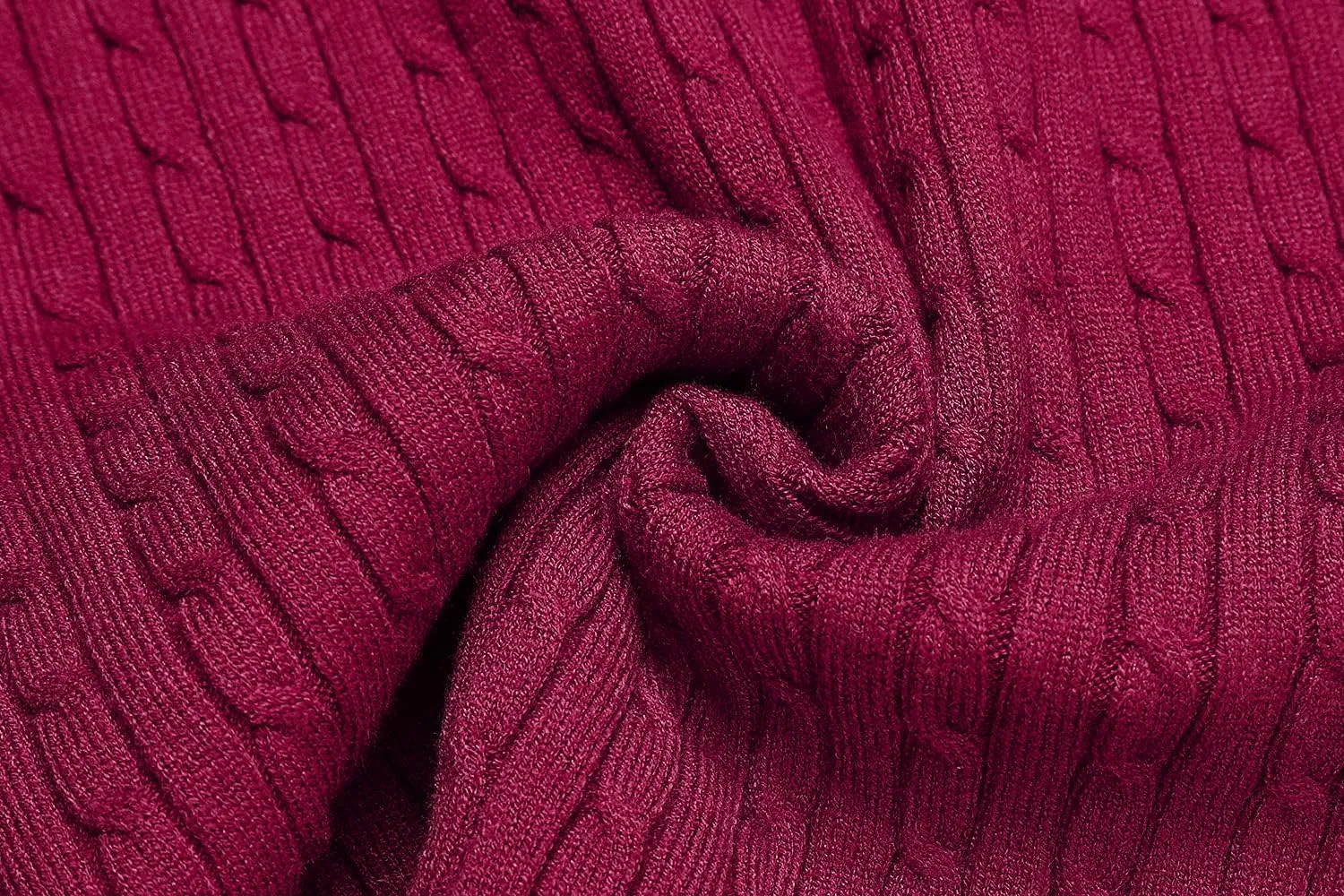 nine bull Mens Slim Fit Turtleneck Sweater Cable Knit Thermal Pullover Sweater