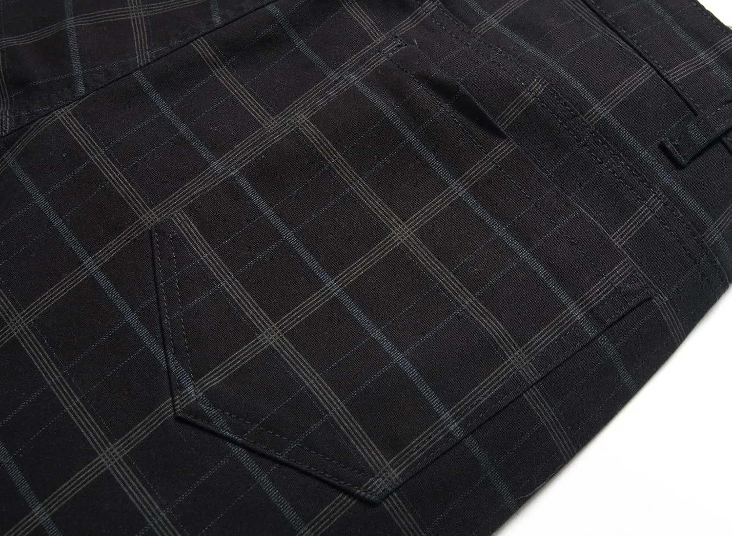 NOVOCCT Mens Dress Pants - Slim Fit Mens Casual Pants - Flat Front Stretch Skinny Business Casual Dress Chinos Pants for Men