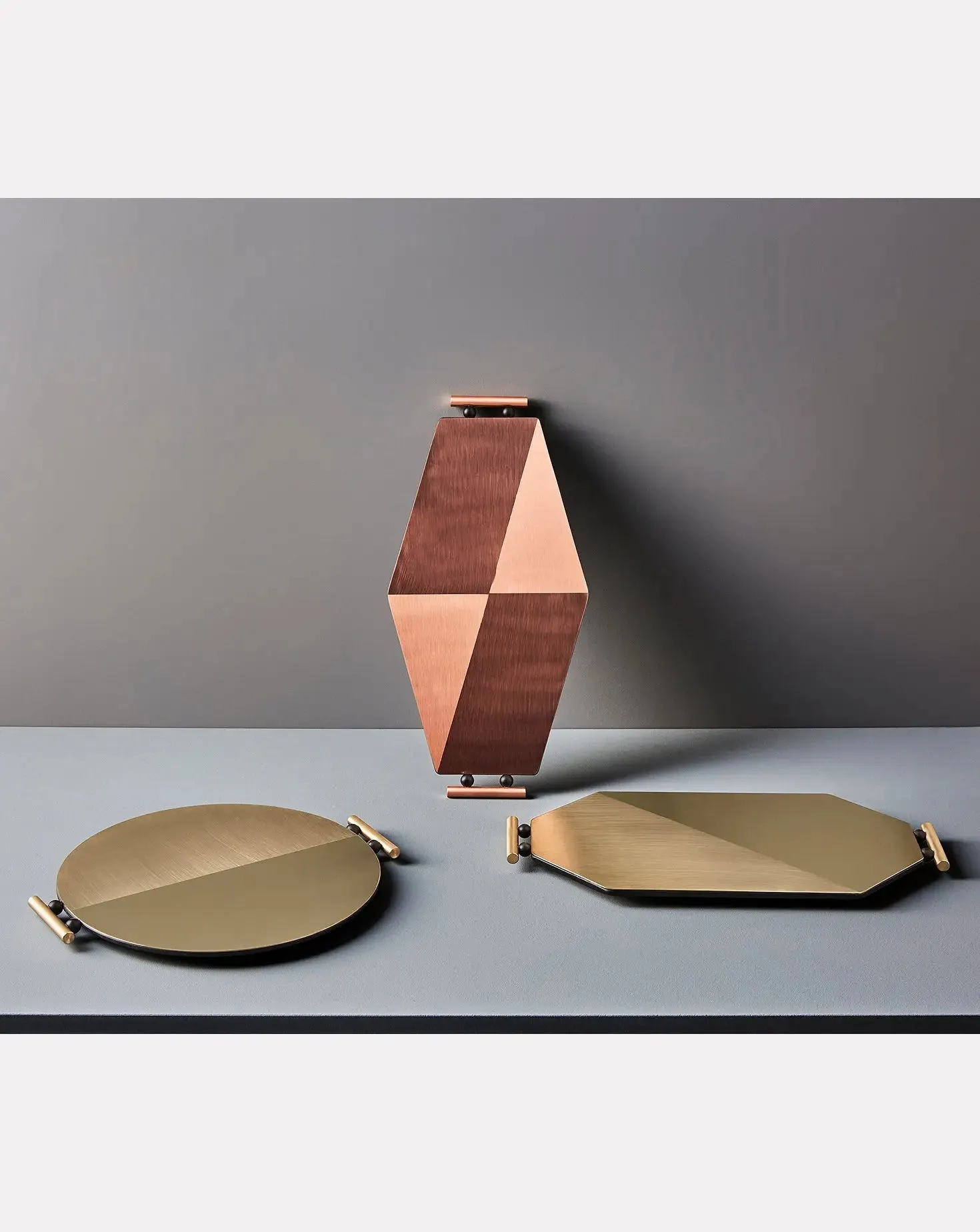 Octagonal Satin Tray