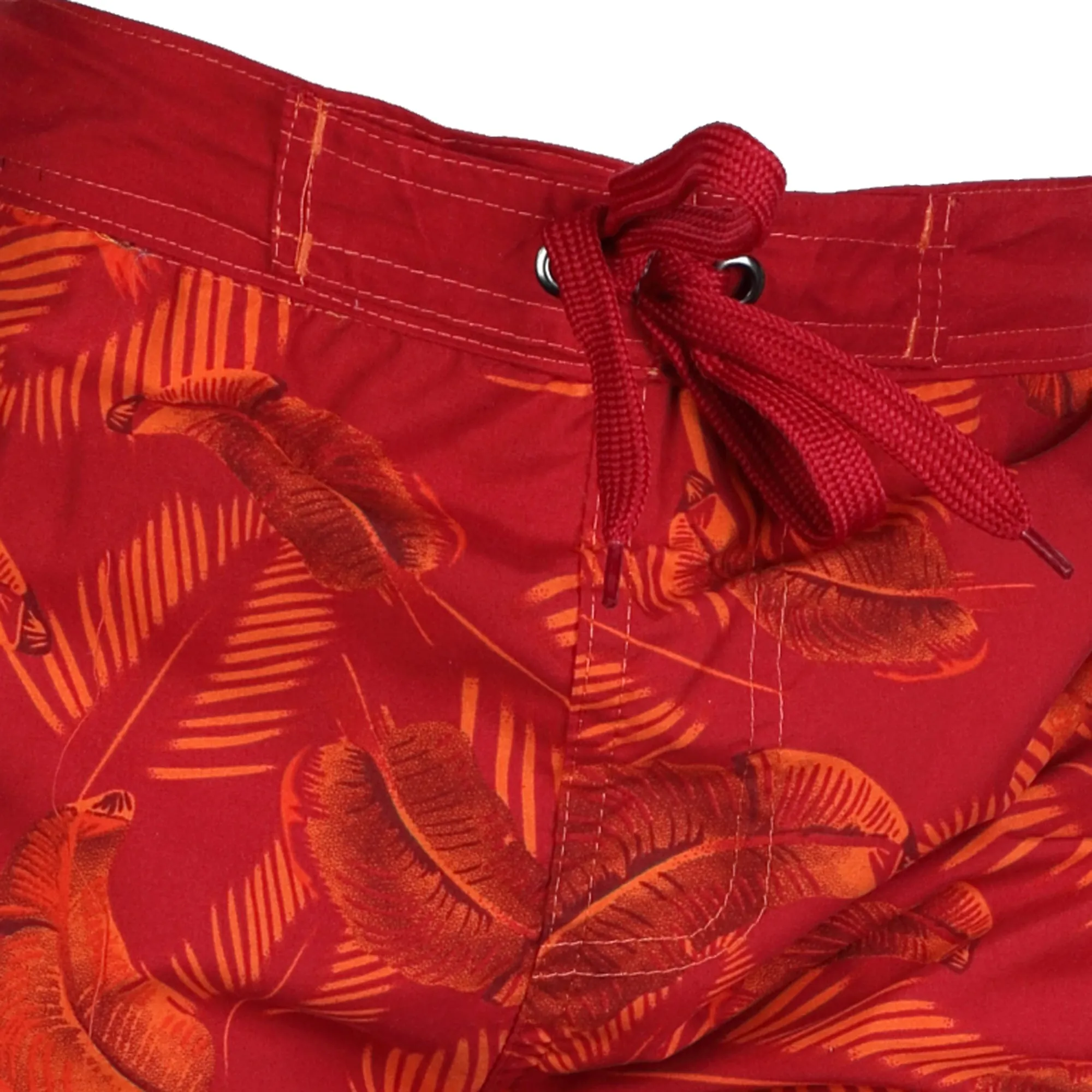 OCTAVE Boys Safari Print Beach Board Style Swim Shorts With 3 Pockets