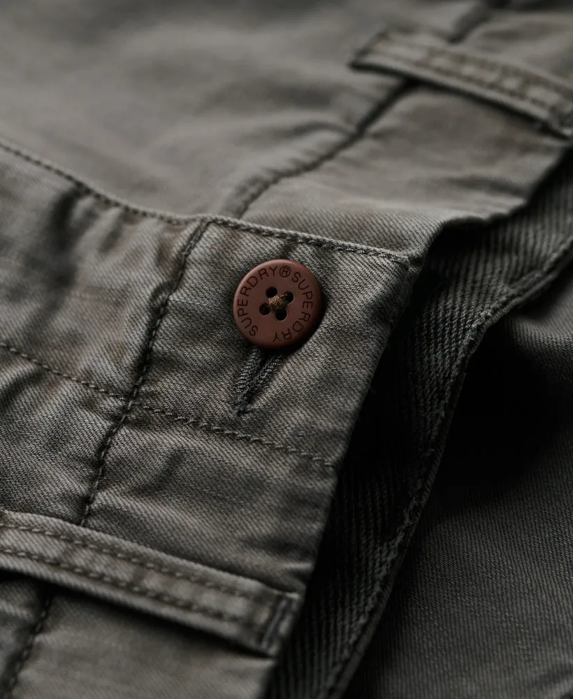 Officer Chino Shorts - Washed Grey