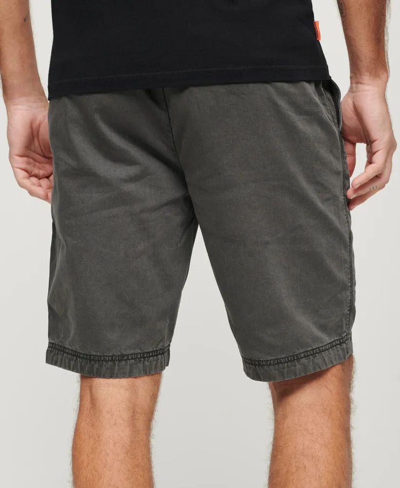 Officer Chino Shorts - Washed Grey
