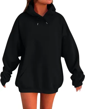 Oversized Hoodies For Women Trendy Winter Fall Outfits For Women 2024 Cute Hoodie Loose Pullover Hooded Sweatshirts