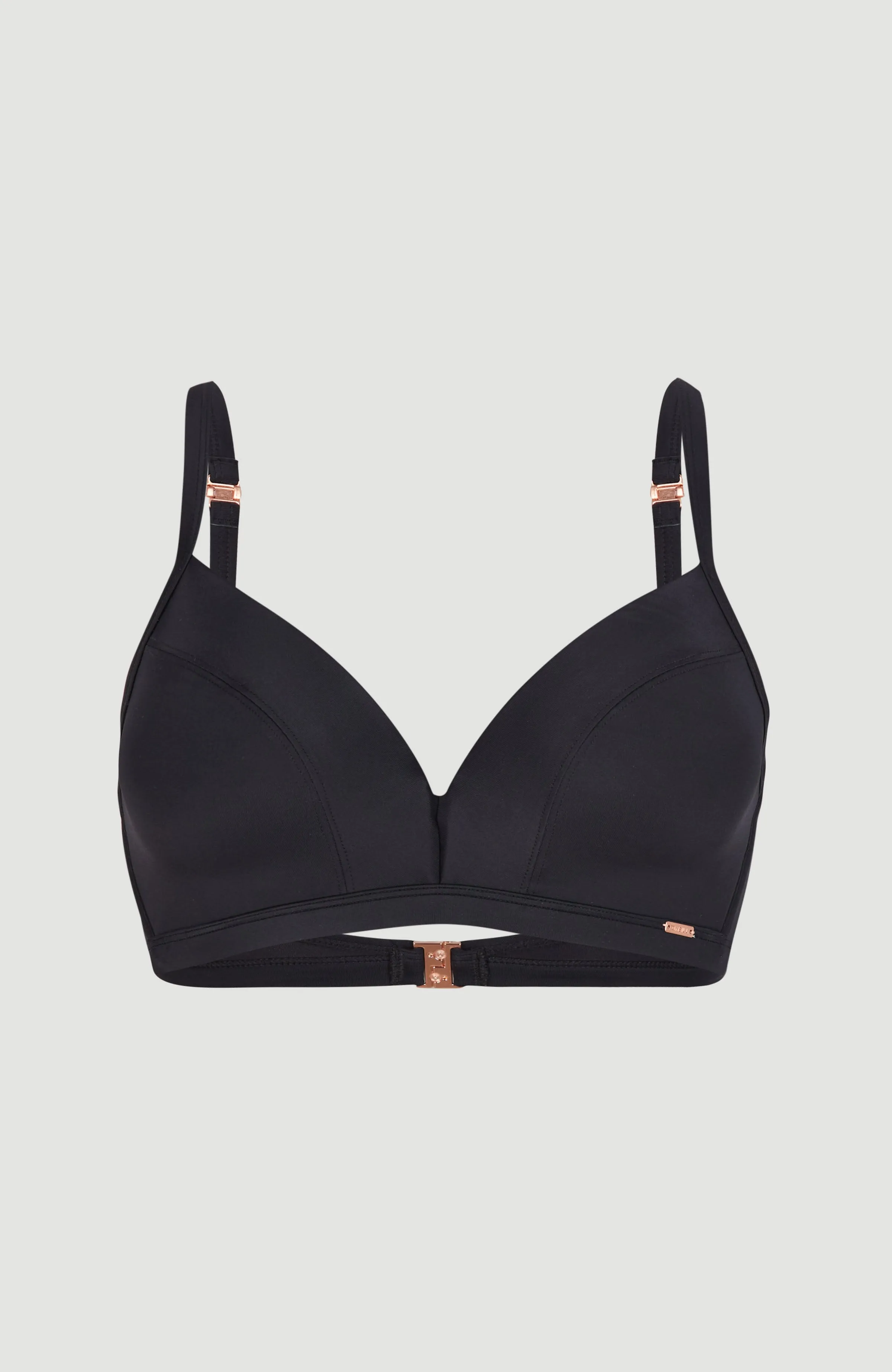 Panama Mould Wire Bra Bikini Top | Black Out
