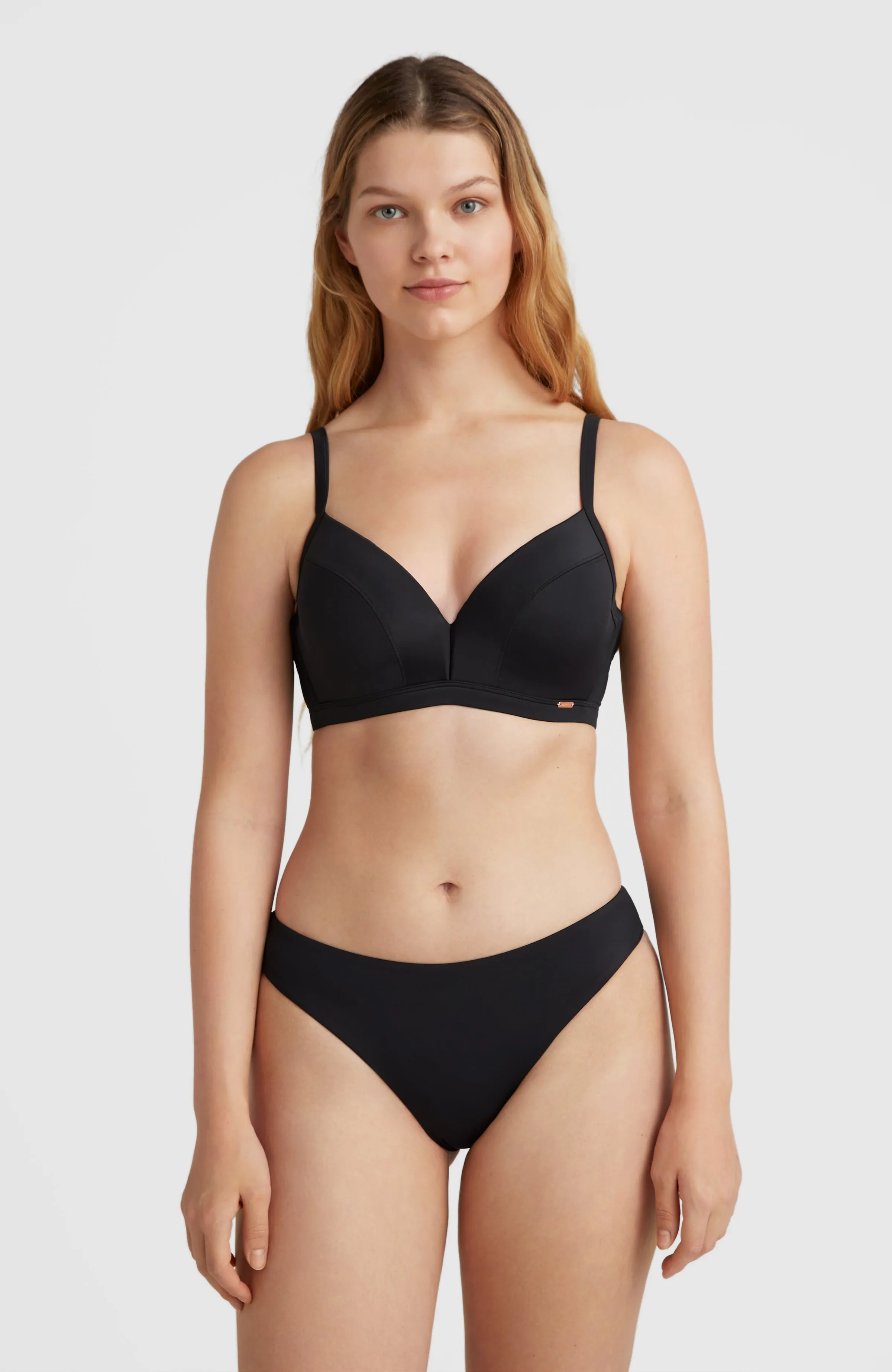 Panama Mould Wire Bra Bikini Top | Black Out