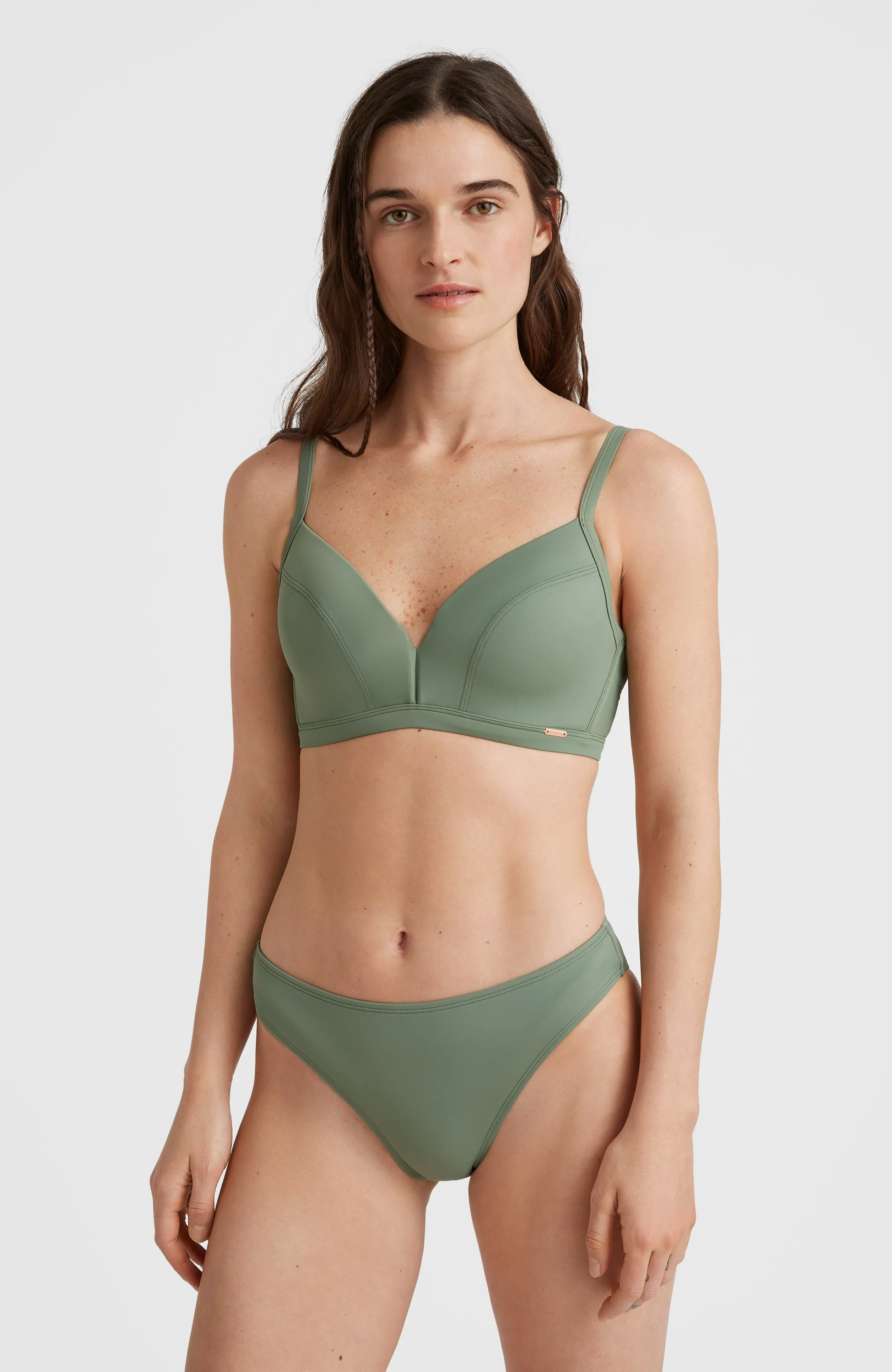 Panama Mould Wire Bra Bikini Top | Lily Pad