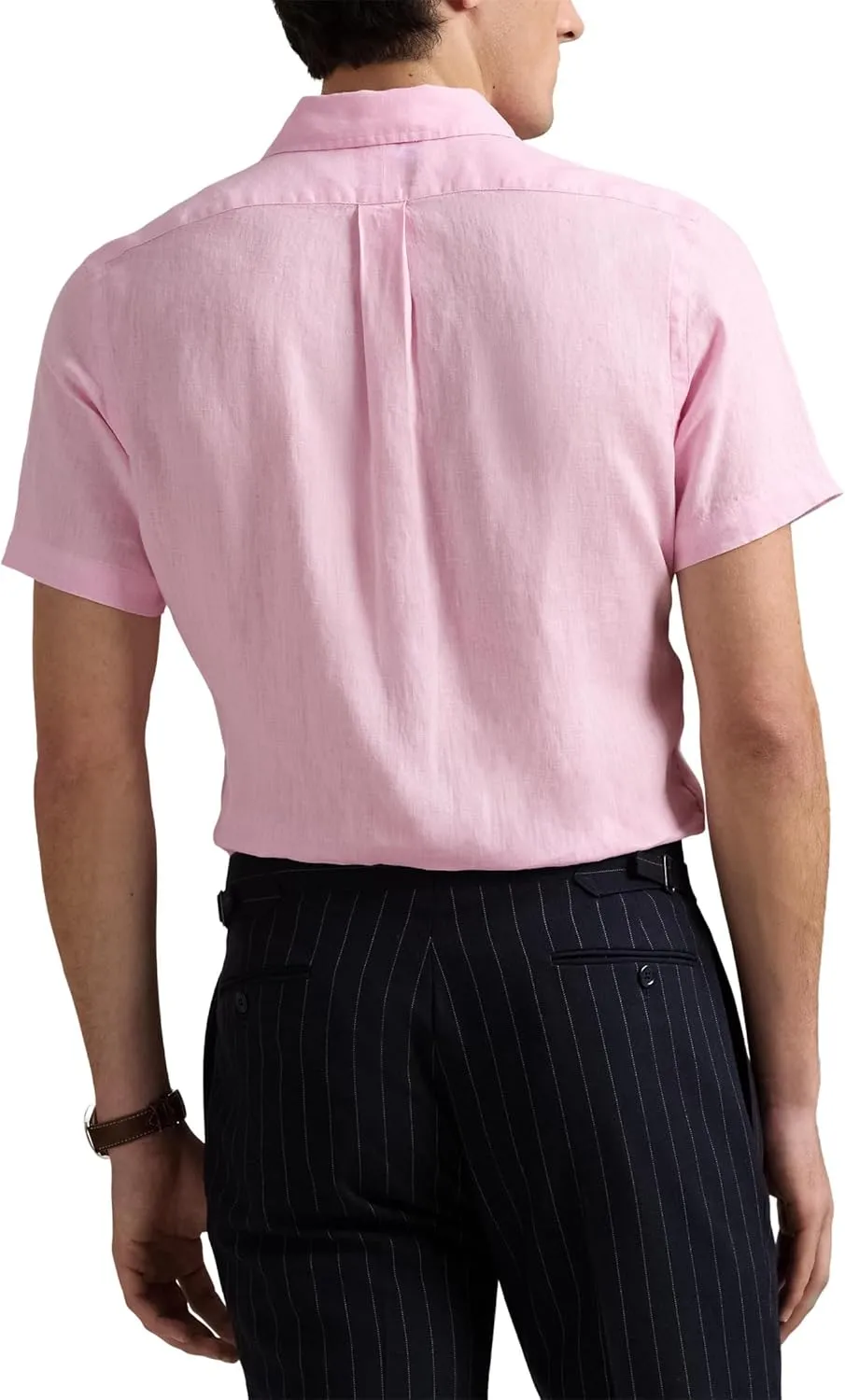 Polo Ralph Lauren Men's Short Sleeve Classic Fit Linen Shirt