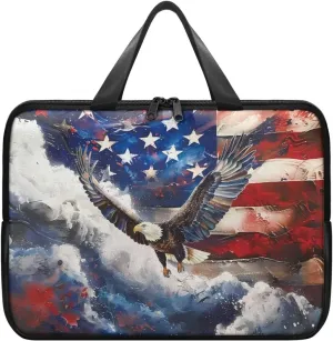 Protective Laptop Sleeve,Leather Laptop Bag for Women, Water-Resistant Computer Bags For Laptops for Men