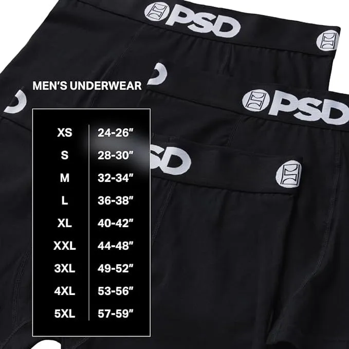 PSD Men's Multicolor Cocky Af Red Boxer Briefs Large Underwear - 324180126-MUL-L