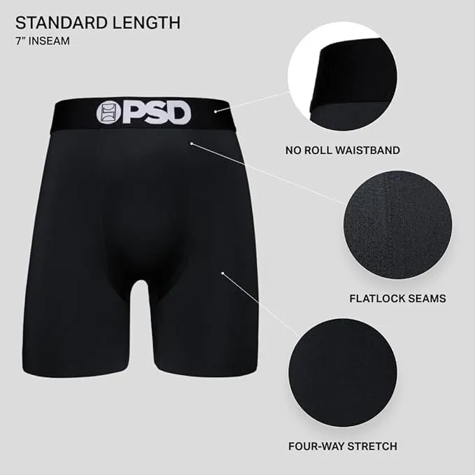 PSD Men's Multicolor Kingsnake Boxer Briefs Large Underwear - 324180052-MUL-L