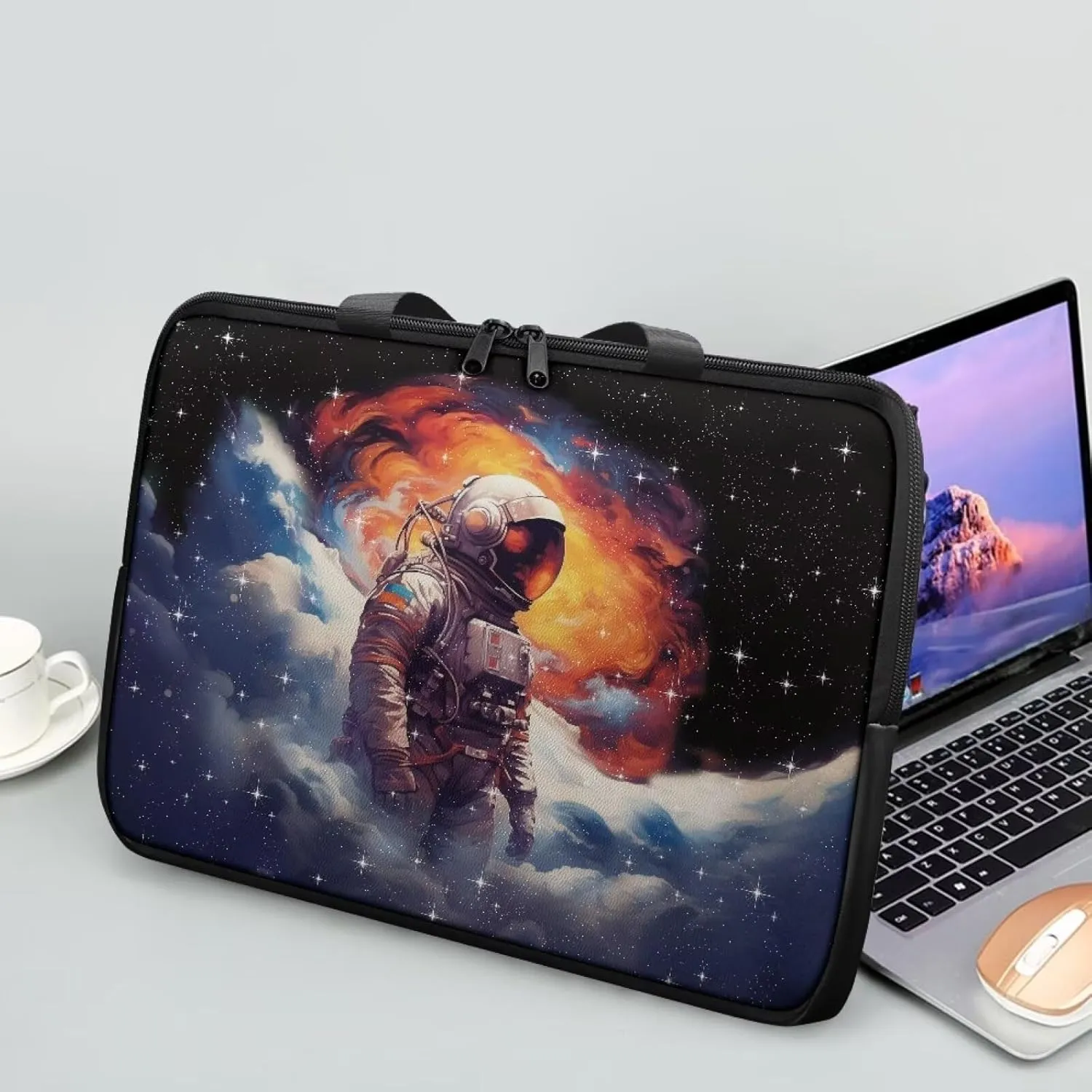 PU Leather Laptop Bags Designer Water-Resistant Laptop Carrying Case 10 12 13 15 17 inch