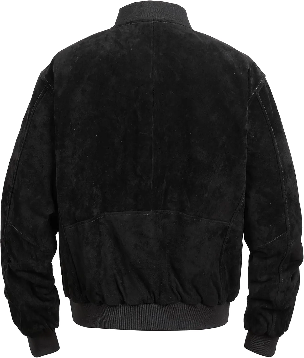 REED MEN'S BASEBALL SUEDE LEATHER JACKET (IMPORTED)