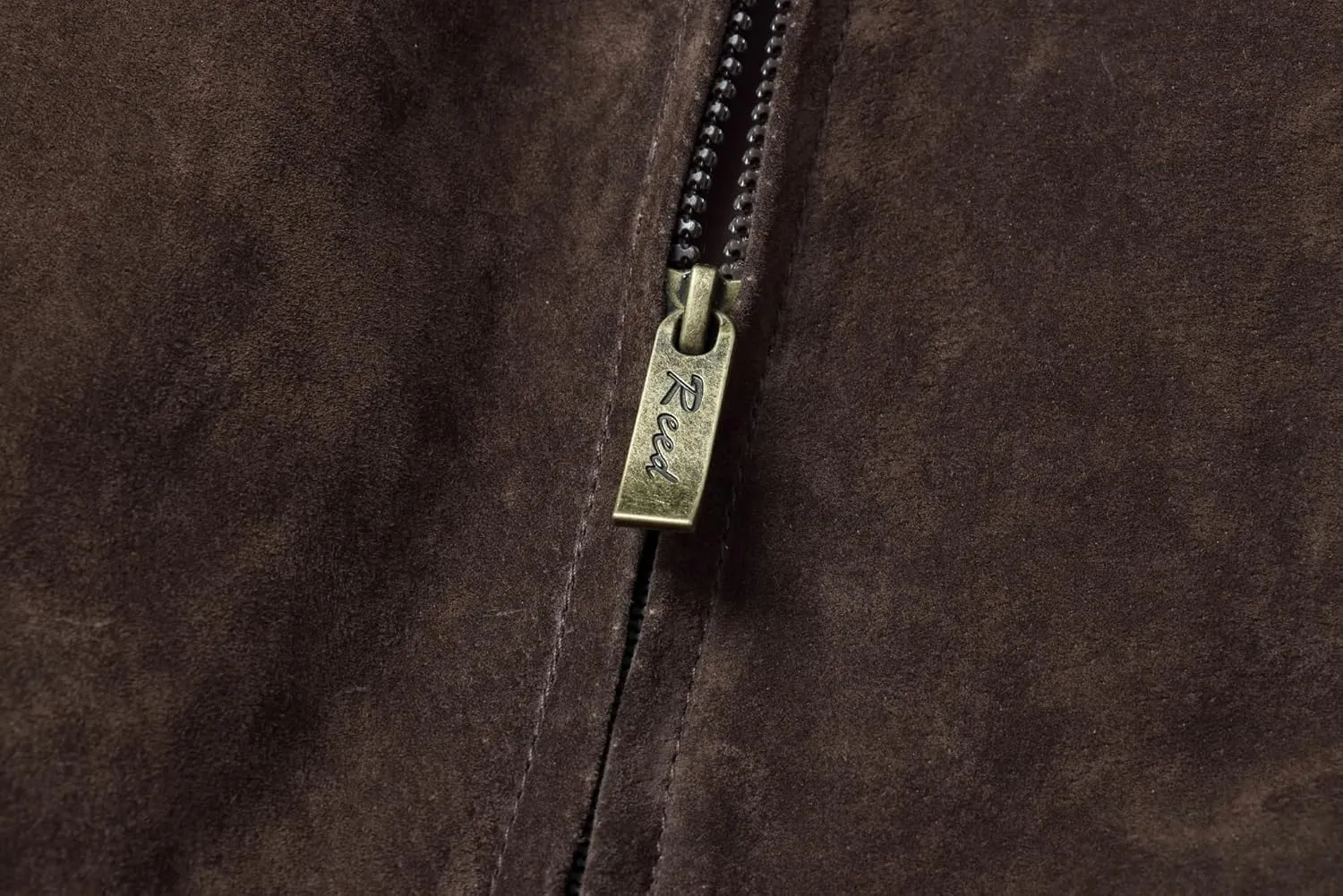 REED MEN'S BASEBALL SUEDE LEATHER JACKET (IMPORTED)