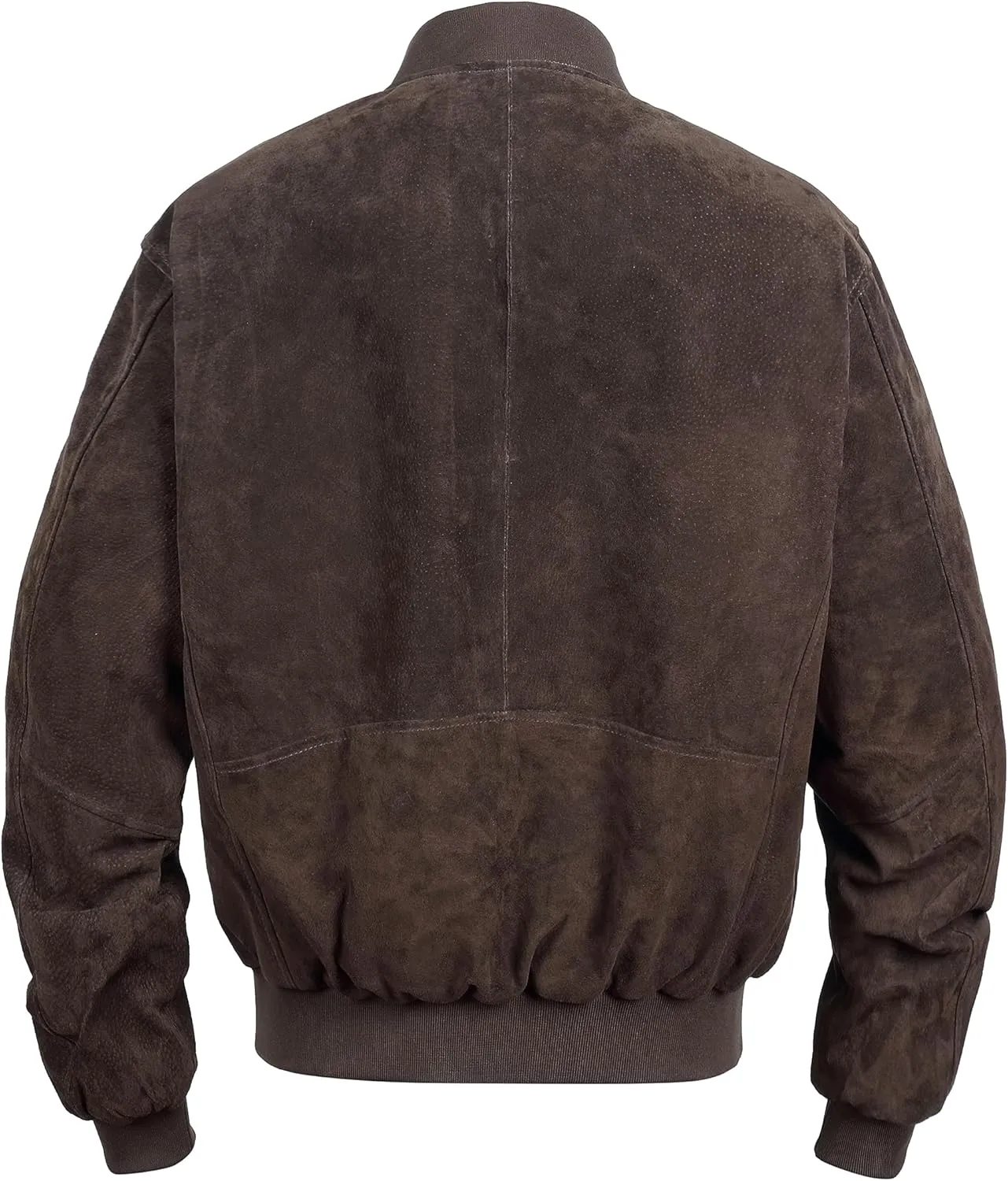 REED MEN'S BASEBALL SUEDE LEATHER JACKET (IMPORTED)