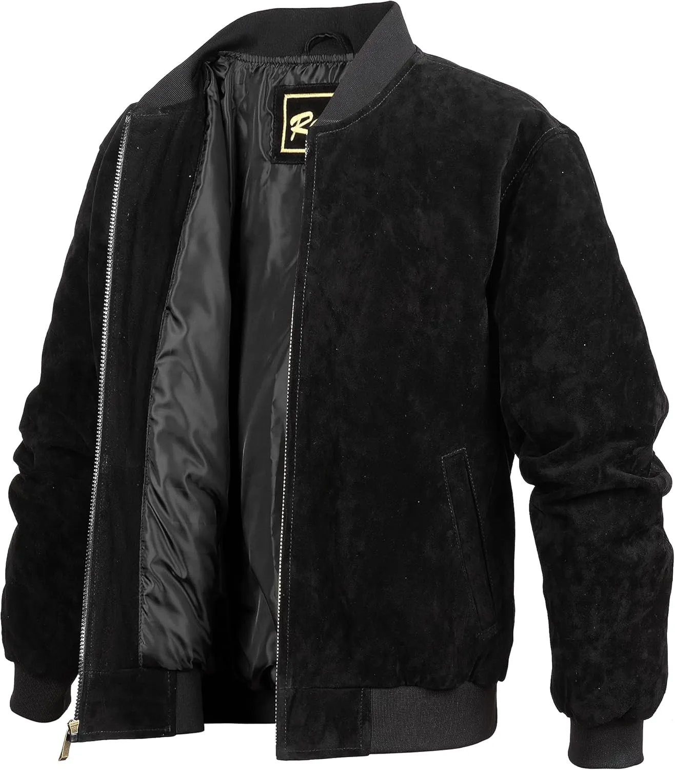 REED MEN'S BASEBALL SUEDE LEATHER JACKET (IMPORTED)