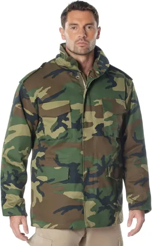 Rothco Camo M-65 Field Jacket - Weather Ready Durability