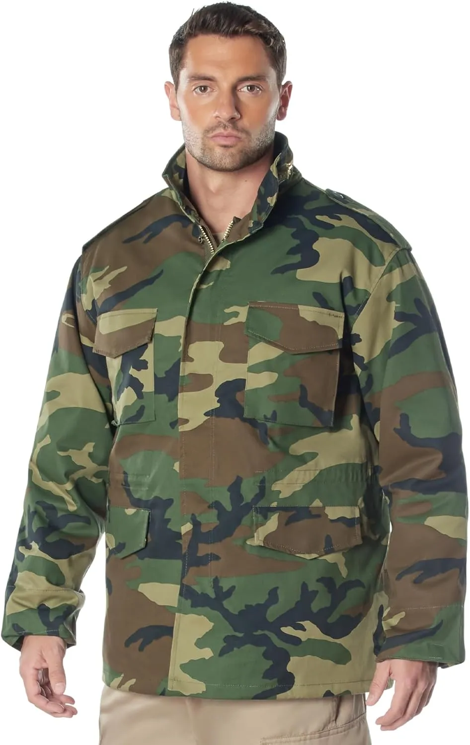 Rothco Camo M-65 Field Jacket - Weather Ready Durability