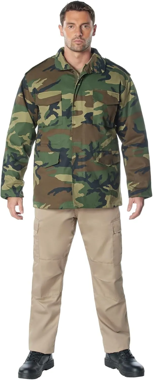 Rothco Camo M-65 Field Jacket - Weather Ready Durability
