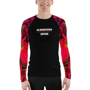 Scarlet Gardens ~ Men's BJJ Rash Guard
