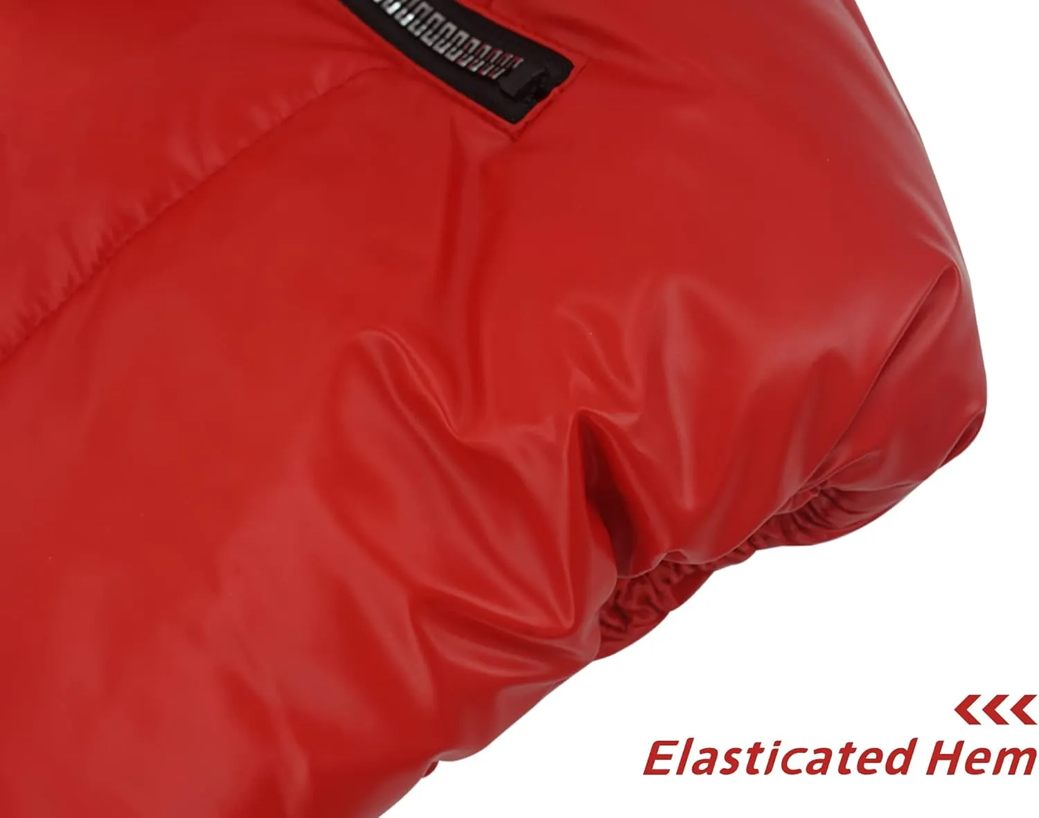 SEAUR - Puffer Vest Boy Winter Coat Shiny Girl Metallic Outwear Kids Sleeveless Jacket Down Warm Waterproof Waistcoat