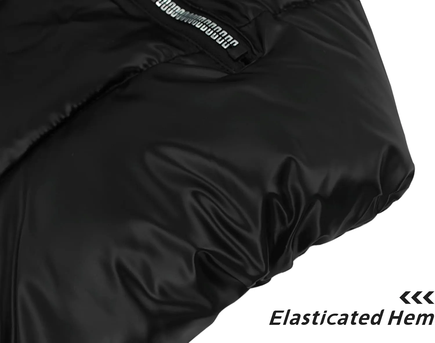 SEAUR - Puffer Vest Boy Winter Coat Shiny Girl Metallic Outwear Kids Sleeveless Jacket Down Warm Waterproof Waistcoat