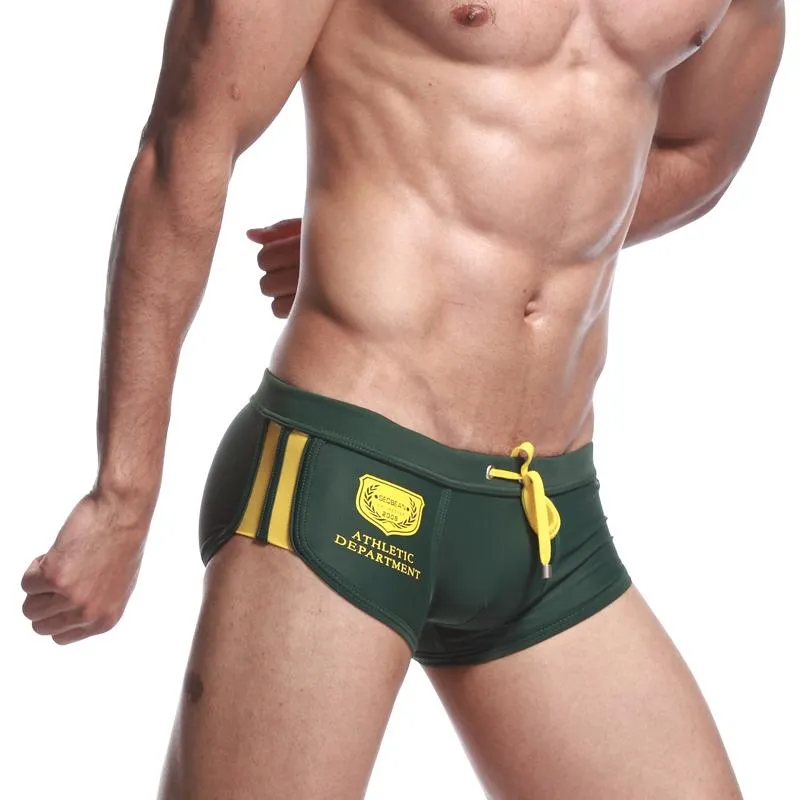 Seobean Athletic Square Cut Swim Trunks