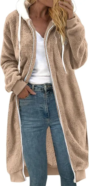 SHAOBGE 1x Jackets for Women Fashionable Women'S Long Sleeve Solid Pocket Cardigan Button Top plus Coats for Women plus