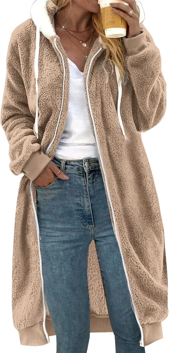 SHAOBGE 1x Jackets for Women Fashionable Women'S Long Sleeve Solid Pocket Cardigan Button Top plus Coats for Women plus