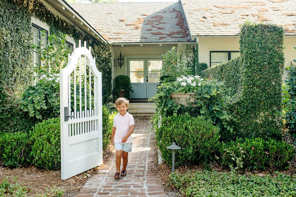 Shelton Shorts - Sir Proper's Preppy Plaid with Worth Avenue White Stork