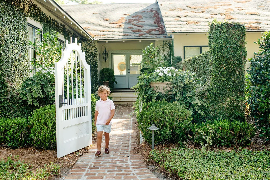 Shelton Shorts - Sir Proper's Preppy Plaid with Worth Avenue White Stork