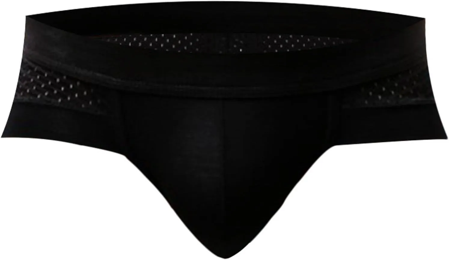 Short Leg Boxer Briefs for Men Breathable Plain Mesh Underwear Quick Dry Micro Trunks Underwear for Men