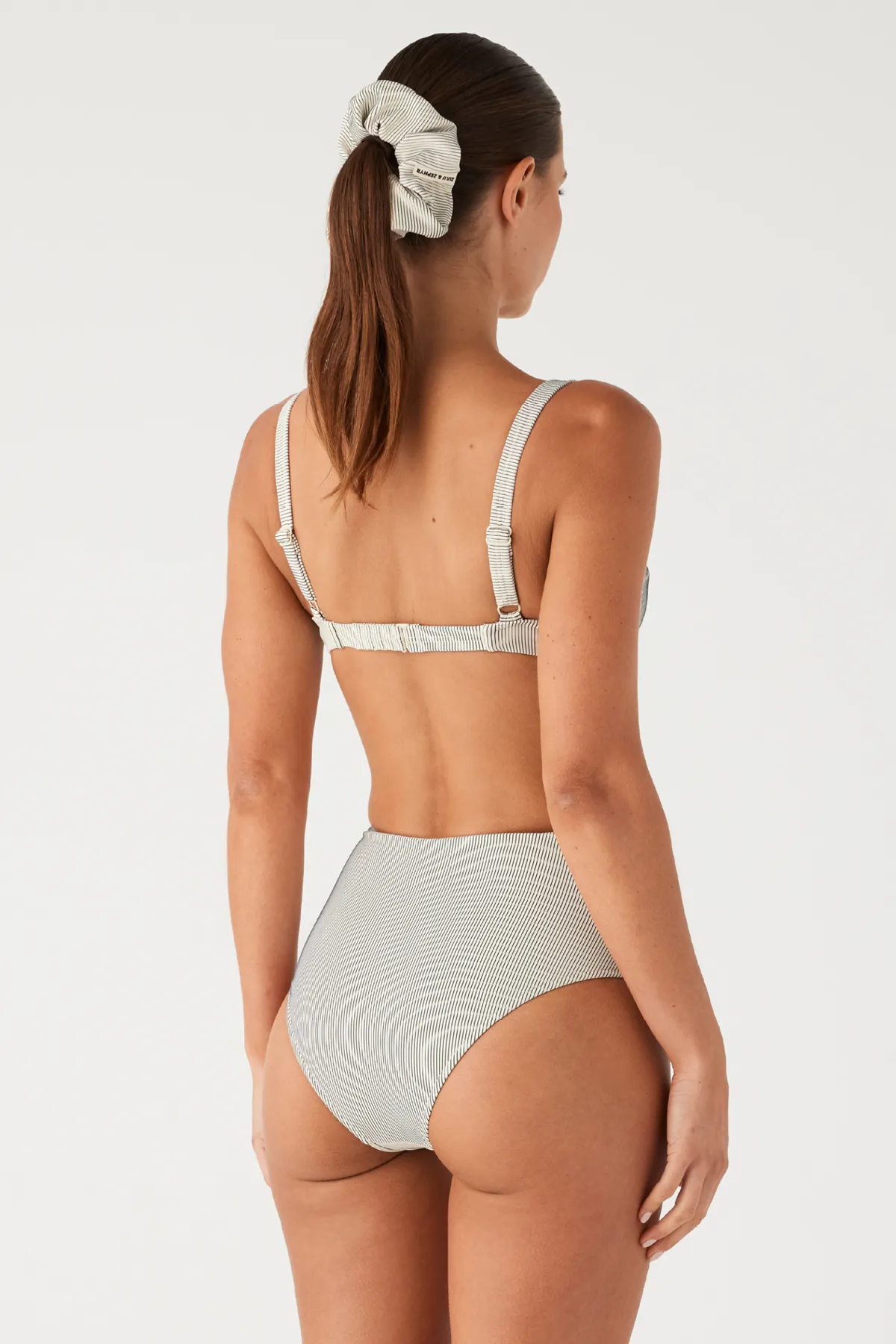 Signature Stripe Adjustable Bra Cup - Coconut