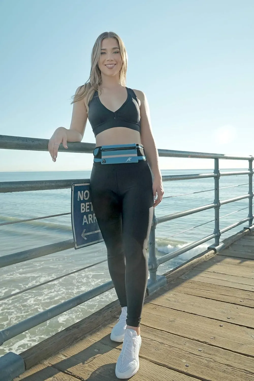 Sports Running Belt and Travel Fanny Pack for Jogging, Cycling and Outdoors with Water Resistant Pockets