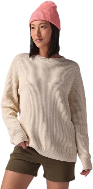 Stoic, Oversized Cotton Fisherman's Sweater - Women's