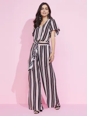 Stripe Palazzo Pant