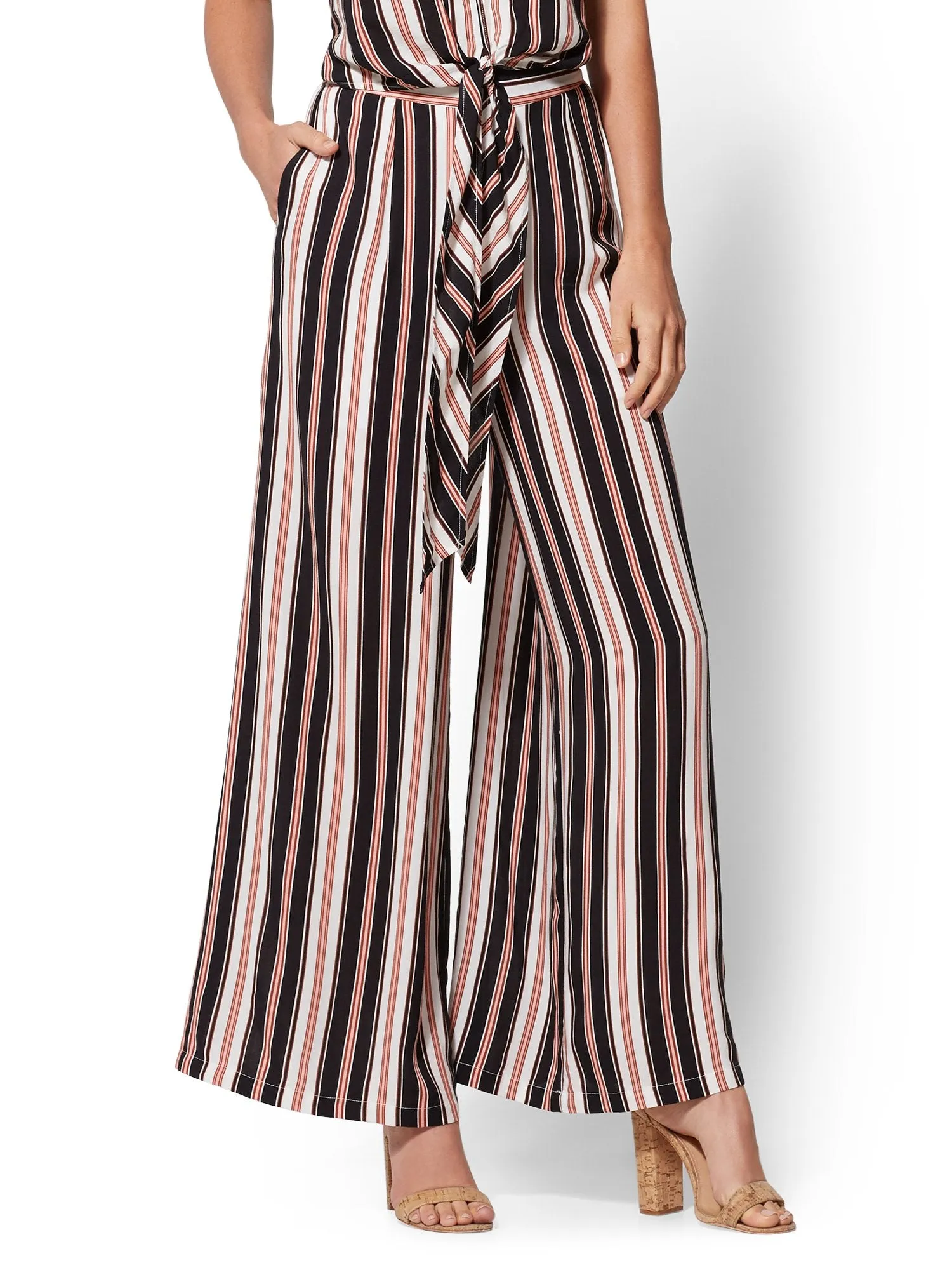 Stripe Palazzo Pant