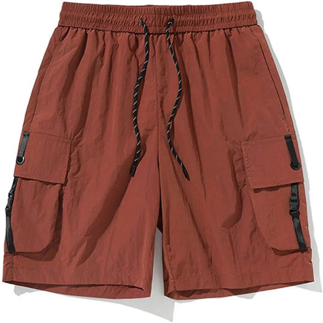 Stylish Shorts for Men Waistband Drawstring Summer Casual Shorts Big & Tall Relaxed Fit Work Shorts