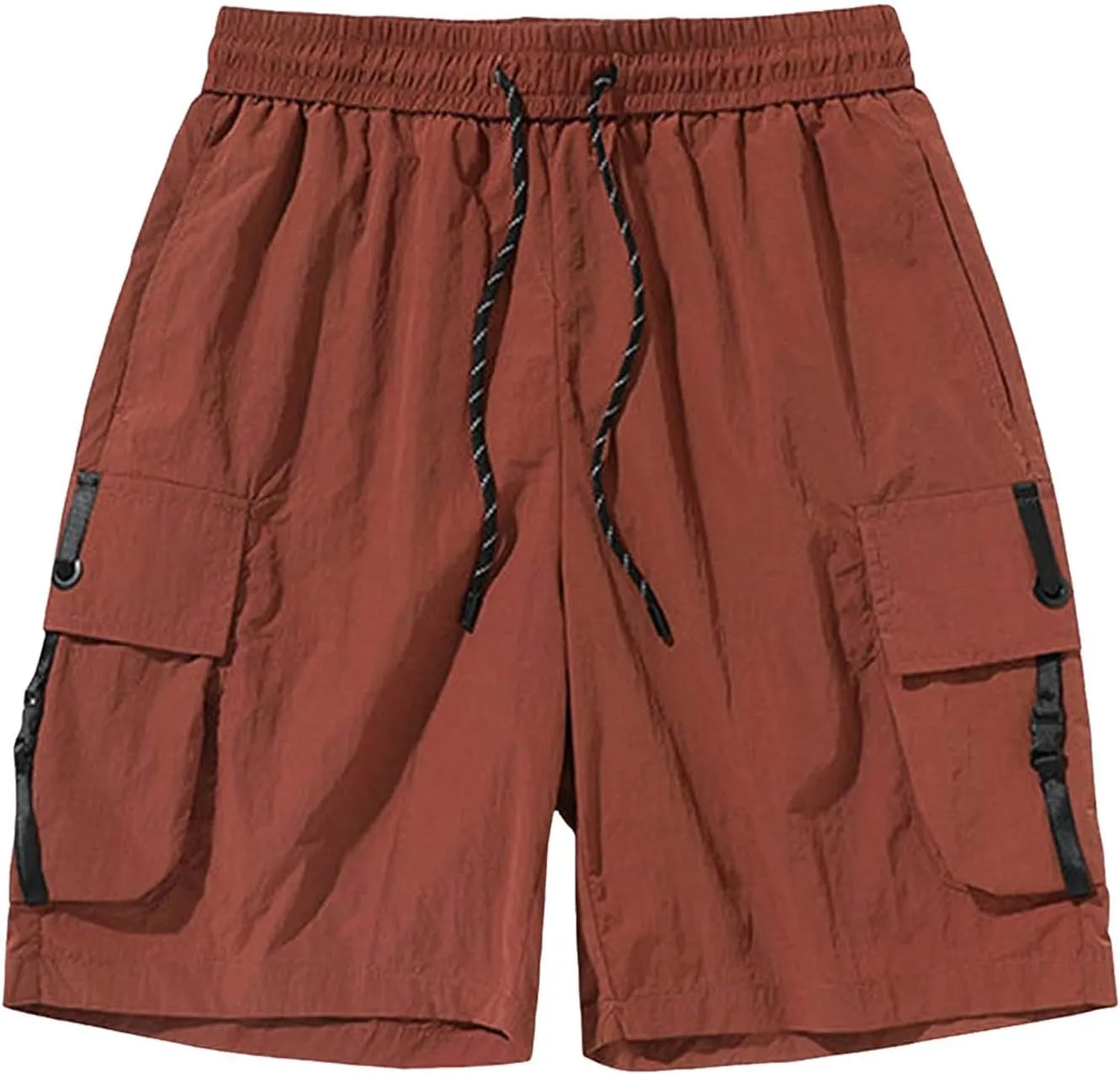 Stylish Shorts for Men Waistband Drawstring Summer Casual Shorts Big & Tall Relaxed Fit Work Shorts