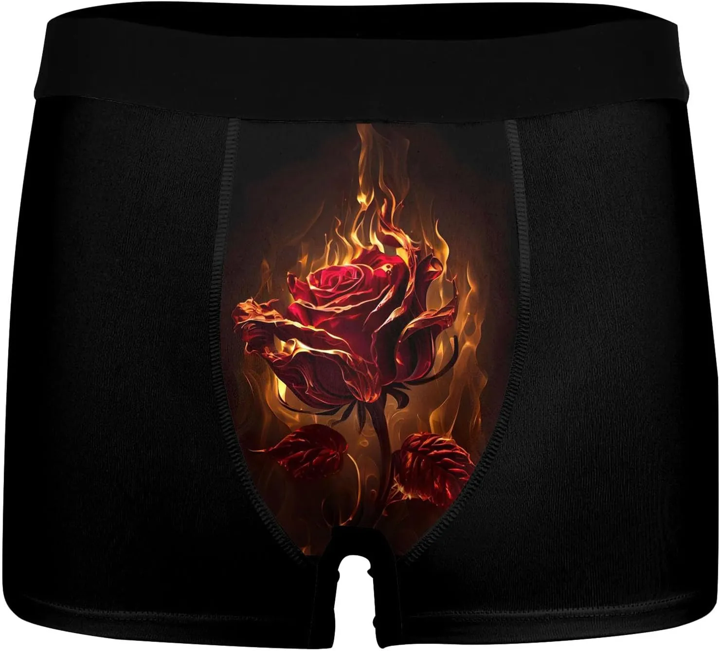 SUWBMHWE Valentines Day Men's Underwear Mens Active Low Stretch Breathable Boxer Briefs Comfortable Boxer for Men Love Style