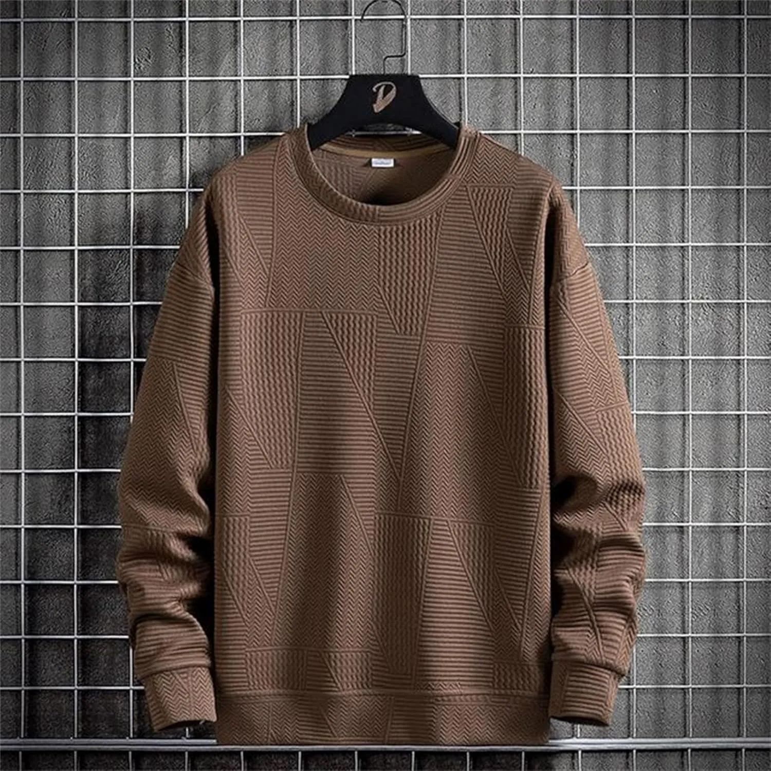 Sweater Men Christmas Fashion Casual Personality Christmas Printed Couple Sweater Pullover Sweater Men'S Dress