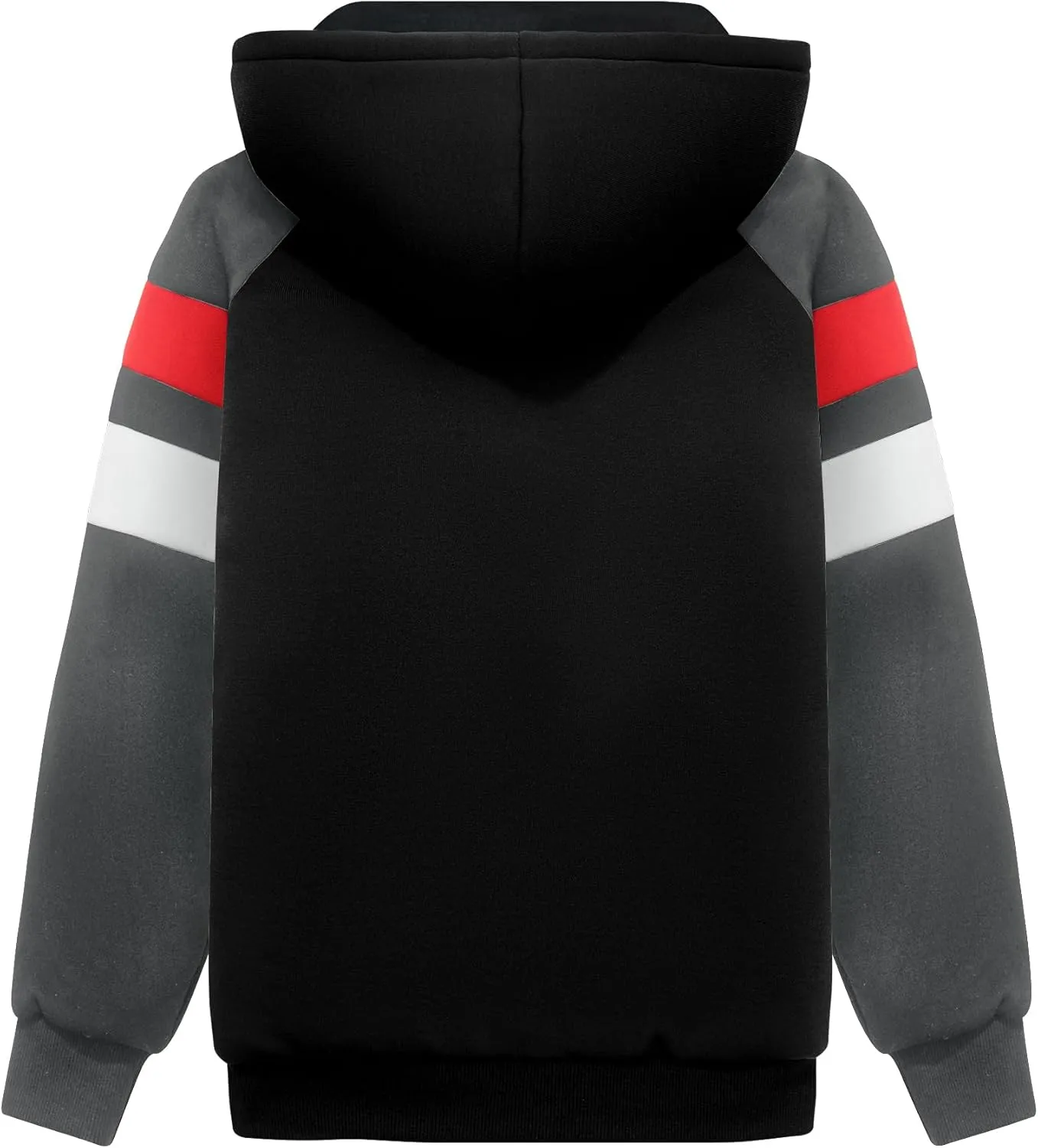 SWISSWELL Boy Jacket Fleece Lined Hoodie Long Sleeve Zip up Soft Warm Sweatshirt Outerwear for Kids