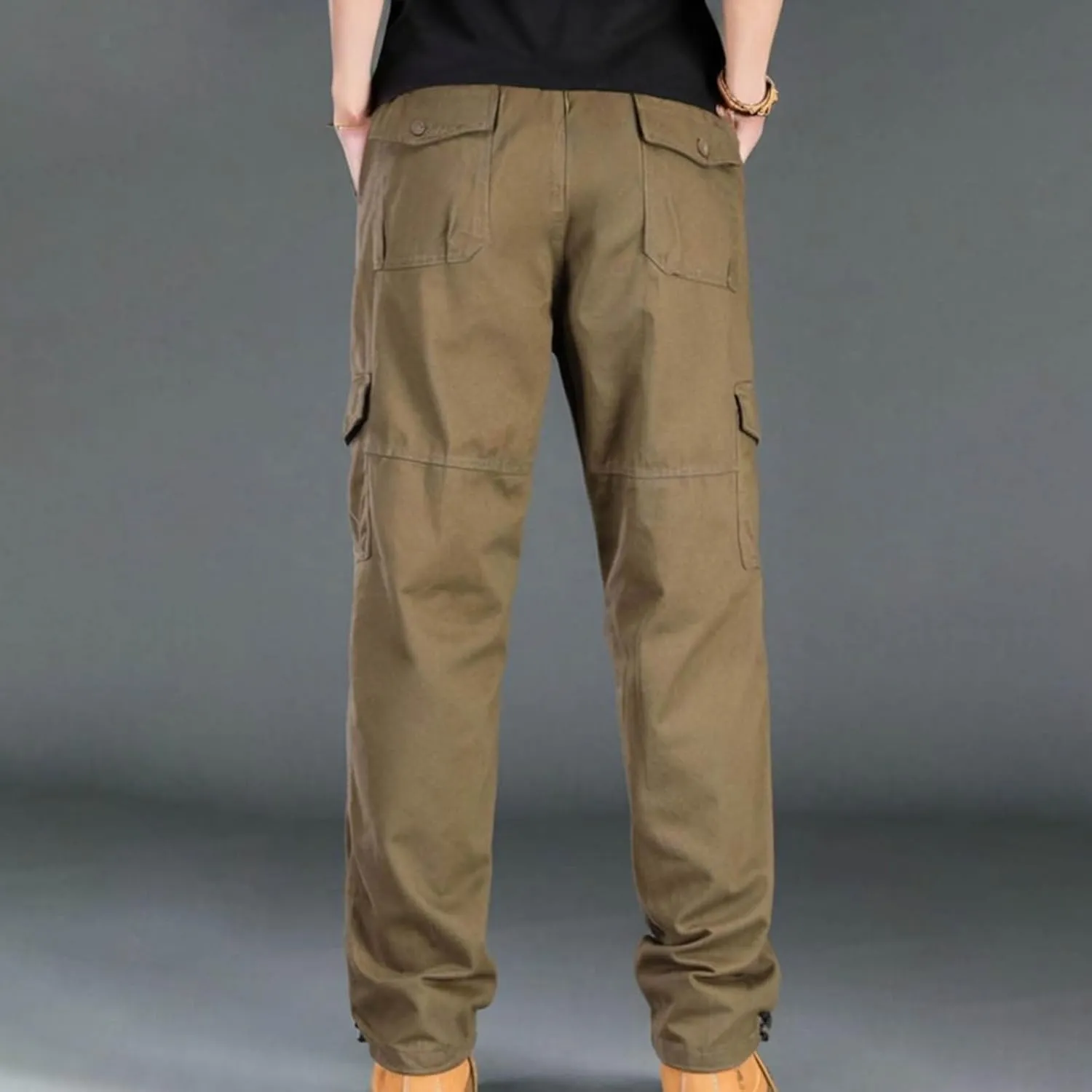Tactical Pants Mens Lightweight Hiking Pants Water Resistant Military Pant Outdoor Work Cargo Pants Multi-Pocket