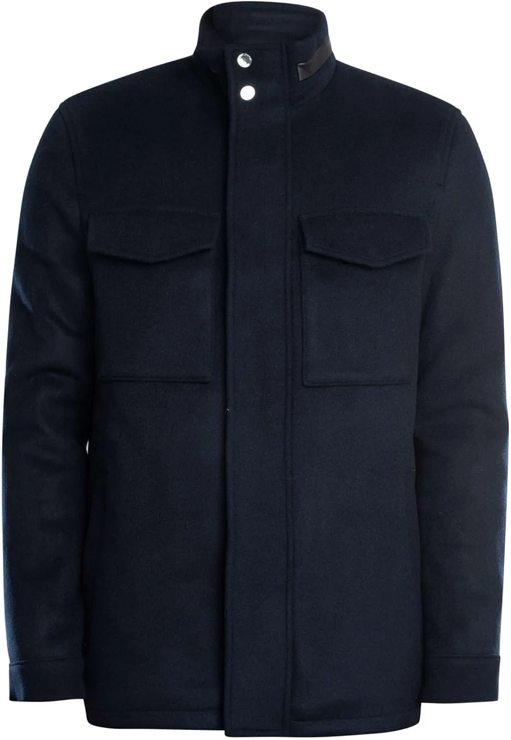 Ted Baker Men's Knowl Funnel Neck Field Jacket, Navy