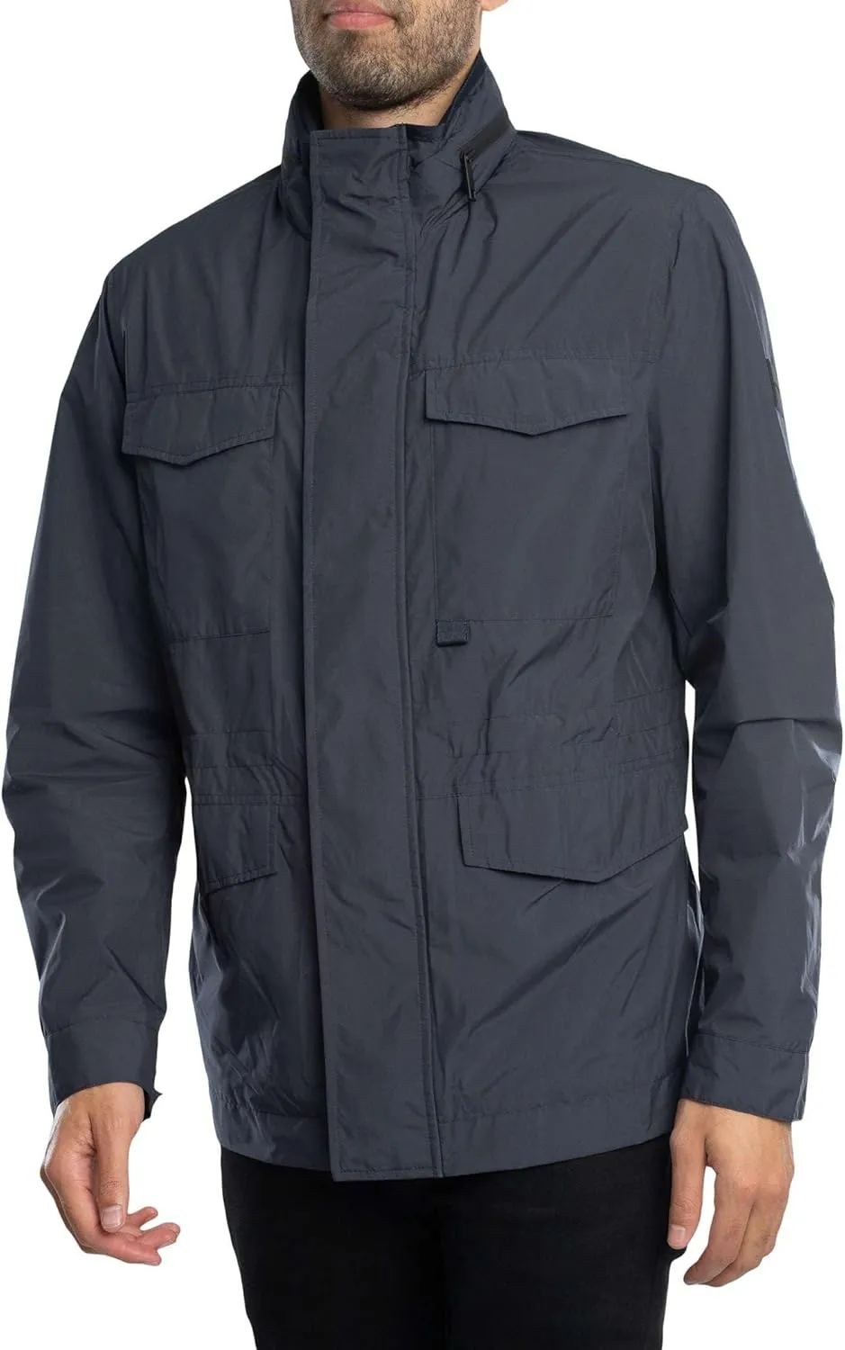 Ted Baker Men's Nylon Field Jacket, Navy