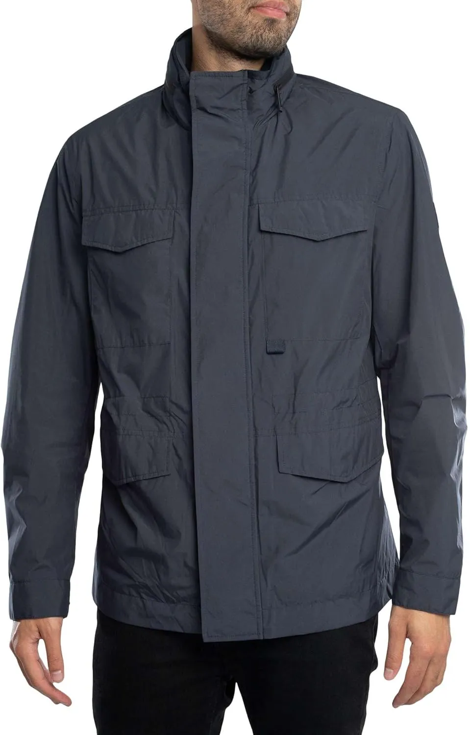 Ted Baker Men's Nylon Field Jacket, Navy