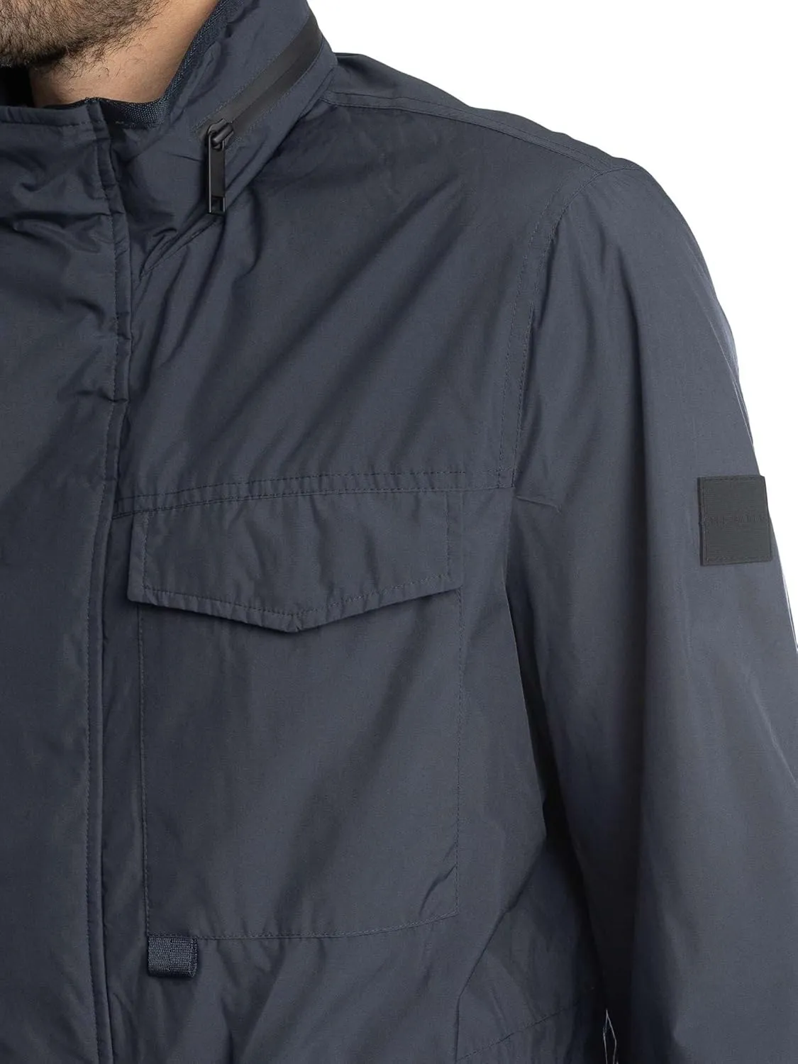 Ted Baker Men's Nylon Field Jacket, Navy